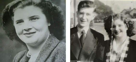 Helena Whitbread and husband Bob